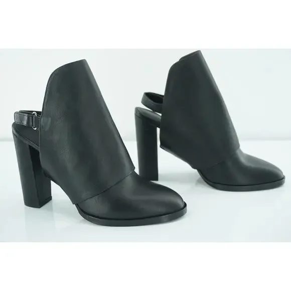 Vince Jody Ankle Strap Back Mule Bootie Pumps Size 9 NIB $495